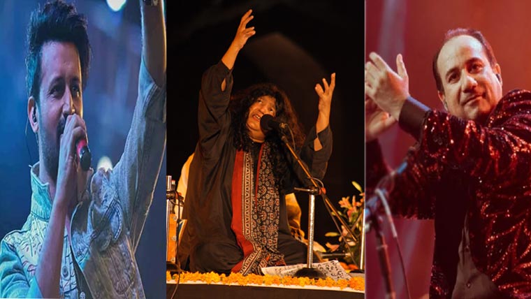 راحت فتح علی، عاطف اسلم اور عابدہ پروین کے پرفارمنس کے معاوضے سامنے آ گئے