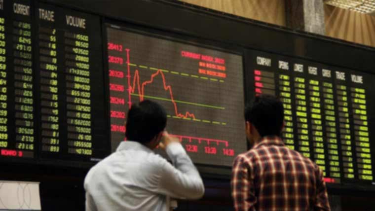 پاکستان سٹاک ایکسچینج میں مندی، تاجروں کو کروڑوں کا نقصان