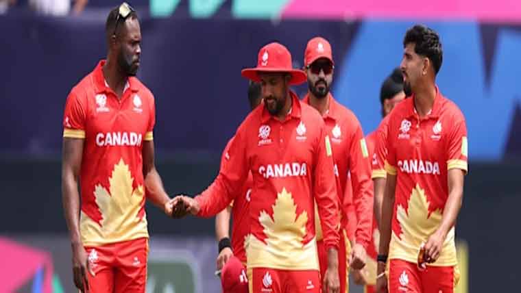  مینز ٹی 20 ورلڈ کپ 2026:  کینیڈا کا 15 رکنی سکواڈ کا اعلان 