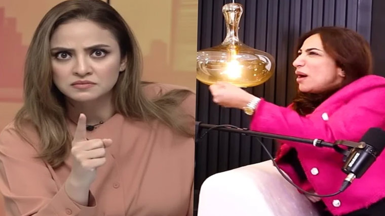 انوشے اشرف کی نادیہ خان کا مذاق اڑانے کی ویڈیو وائرل