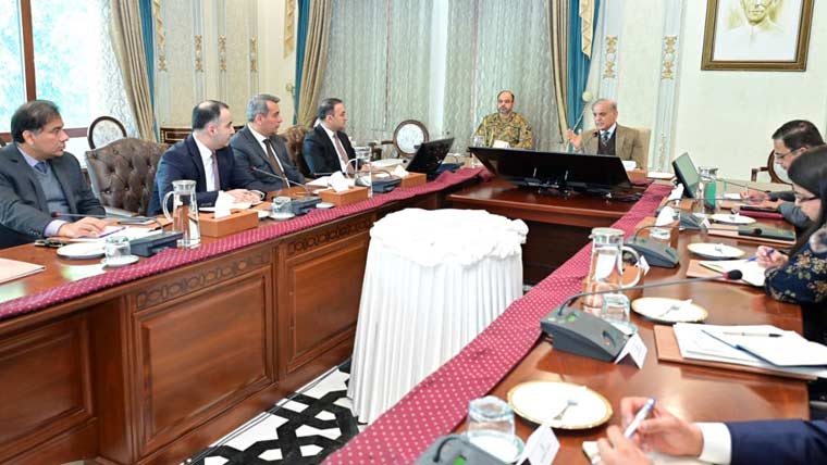 وزیراعظم شہباز شریف سے آذربائیجان کے وفد کی ملاقات