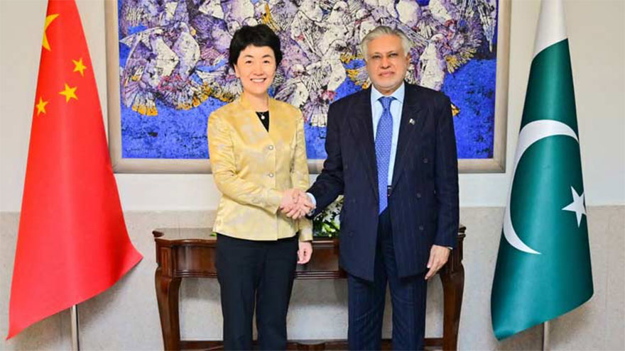 Pakistan, China exchange views on bilateral relations, regional situation