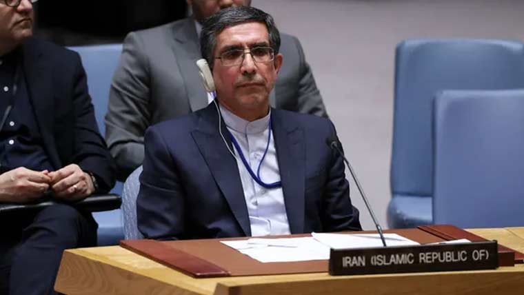 تصادم کا کوئی ارادہ نہیں، جارحیت ہوئی تو بھرپور جواب دیں گے: ایرانی مندوب