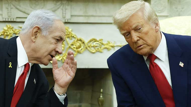 نیتن یاہو نے ٹرمپ سے ایران پر حملہ مؤخر کرنے کی درخواست کی، امریکی اخبار