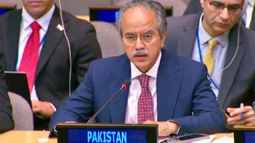 UN Charter opposes use of force, Pakistan envoy tells UNSC emergency session on Iran