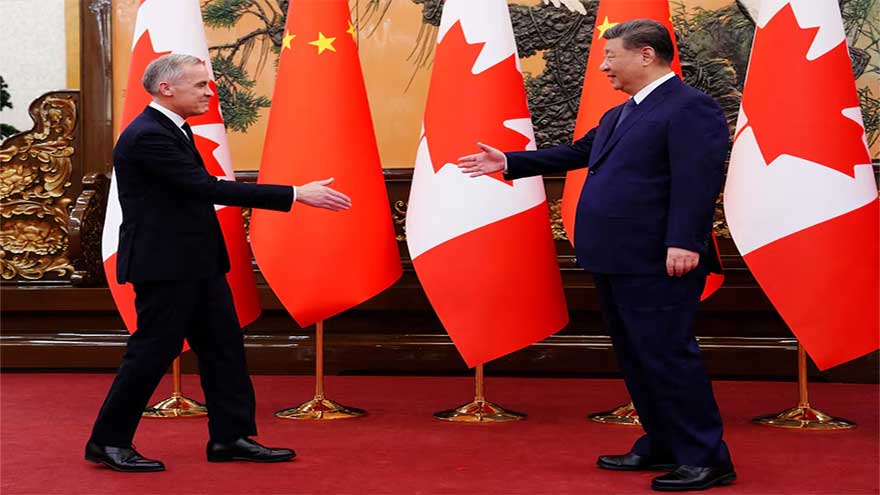 Canada, China set for 'historic' gains from new partnership, Carney says