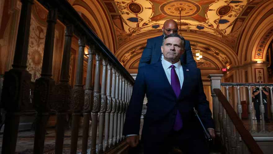 CIA director Ratcliffe meets with Venezuela's Rodriguez in Caracas