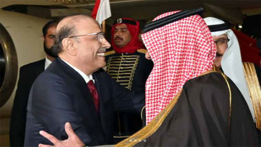 President returns home after concluding Bahrain visit
