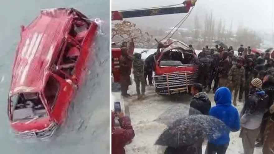 Pakistan Army's swift rescue saves lives after coach accident in Upper Chitral