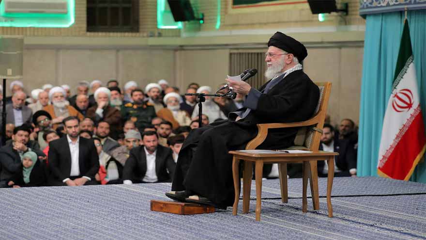 Iran's leader Khamenei blames Trump for inciting deadly protests