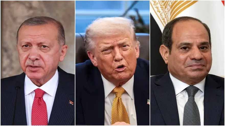 President Trump invites Turkish, Egyptian counterparts to join Gaza 'Board of Peace'