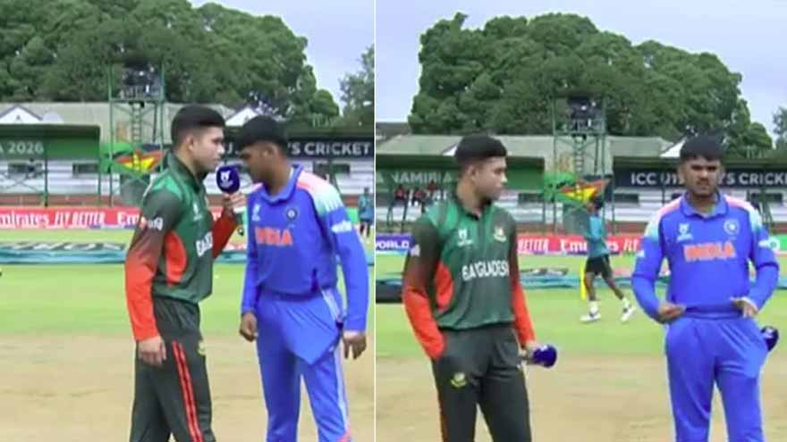 No handshake at toss as India beat Bangladesh in U19 World Cup match