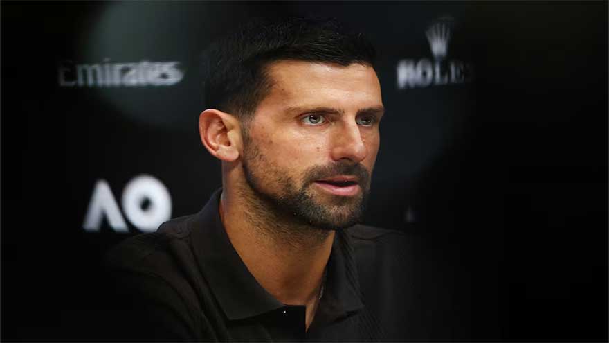 Djokovic dismisses 'now or never' mindset in pursuit of 25th Slam