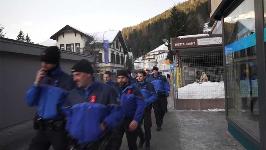 Tight security in Switzerland's Davos ahead of WEF attended by Trump