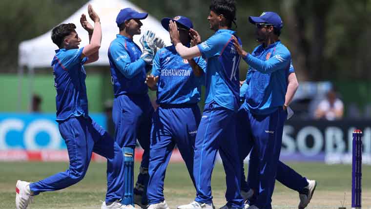 انڈر 19 ورلڈ کپ: افغانستان نے ویسٹ انڈیز کو 138 رنز سے ہرا دیا