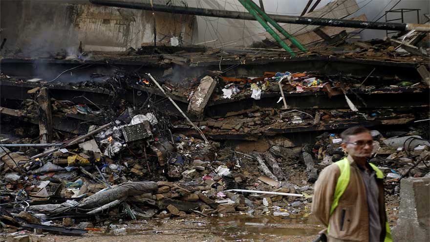 Karachi plaza fire extinguished: Death toll rises to 11 as fate of more than 60 remains unknown