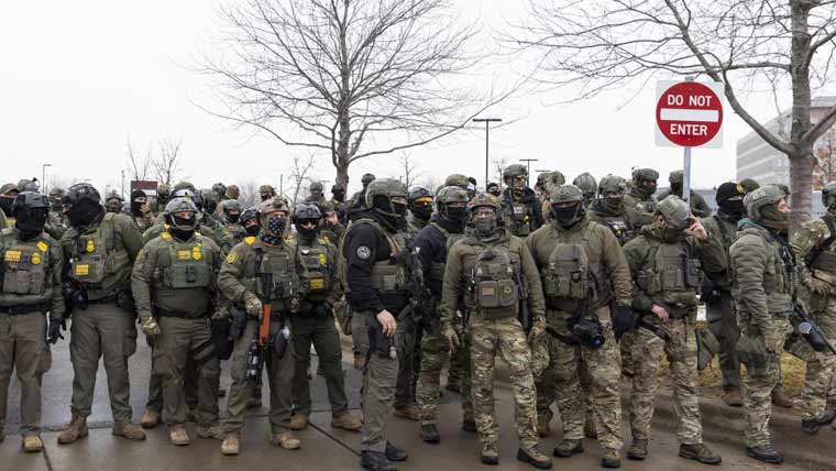 پینٹاگون کا 1500 فوجی اہلکاروں کو منی سوٹا میں ممکنہ تعیناتی کیلئے تیار رہنے کا حکم