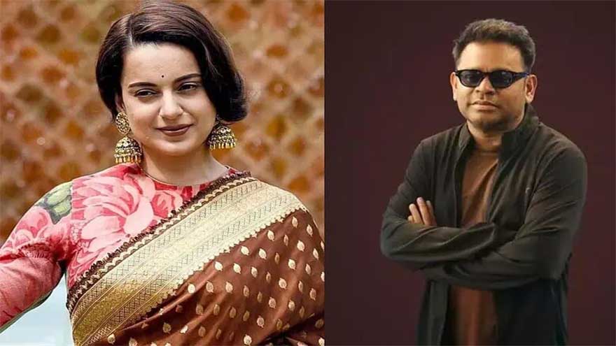 Kangana Ranaut reacts to AR Rahman's communal remarks