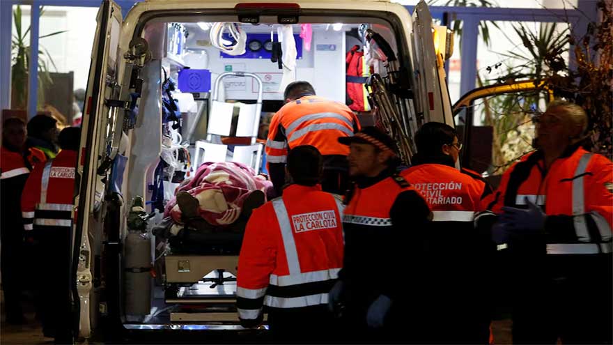 Two high-speed trains collide in Spain, police sources say 21 people killed