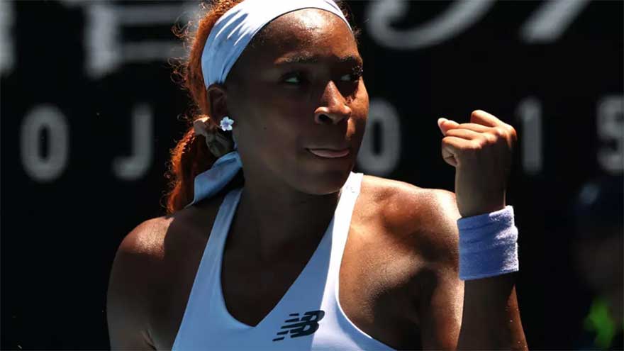 Gauff, Medvedev through in Australia as Djokovic begins record Slam quest