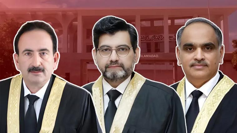 اسلام آباد ہائیکورٹ کے مستقل ہونے والے تین ججز نے حلف اٹھا لیا
