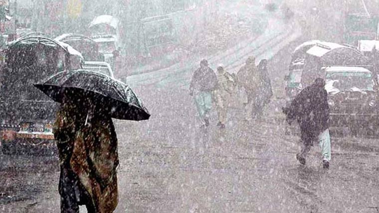 پنجاب میں بارشوں کی پیشگوئی، پہاڑی علاقوں پر شدید برفباری