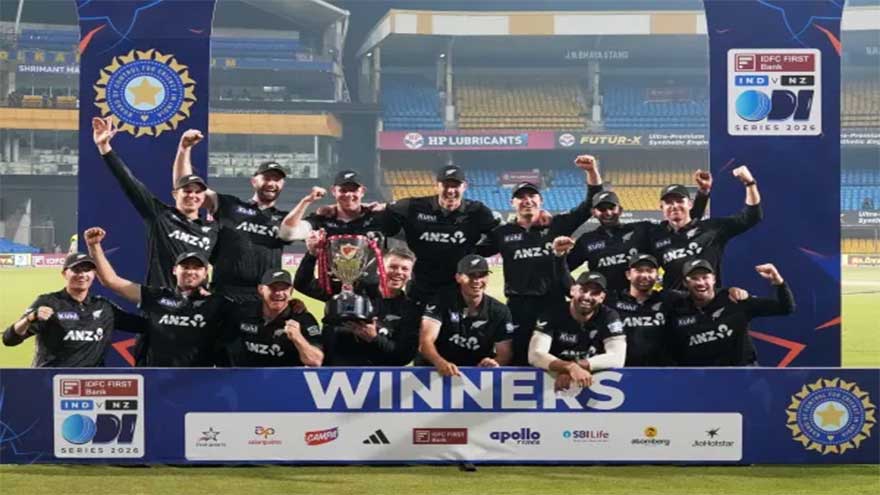 Mitchell, Phillips hammer tons as New Zealand seal first ODI series win in India