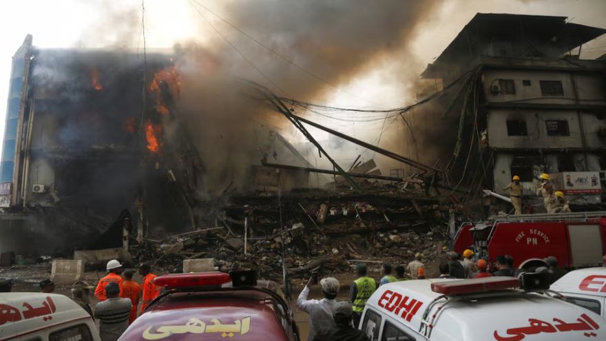 Sindh CM announces Rs10m compensation for each victim after deadly Gul Plaza fire