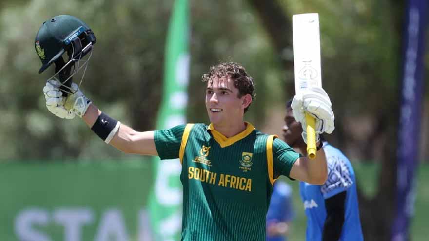 South Africa set new record with 397/5 in ICC U-19 World Cup
