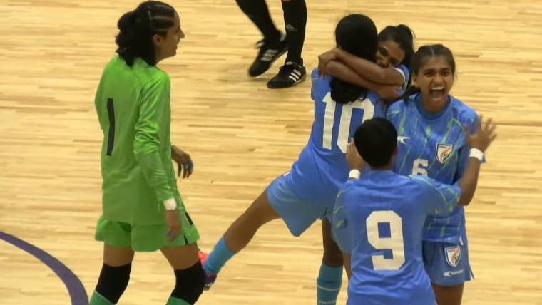 ساف ویمنز فٹسال چیمپئن شپ: بھارت نے پاکستان کو شکست دے دی