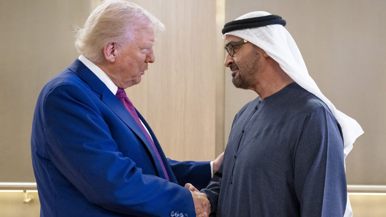 اماراتی صدر نے ٹرمپ کی غزہ بورڈ آف پیس میں شمولیت کی دعوت قبول کرلی