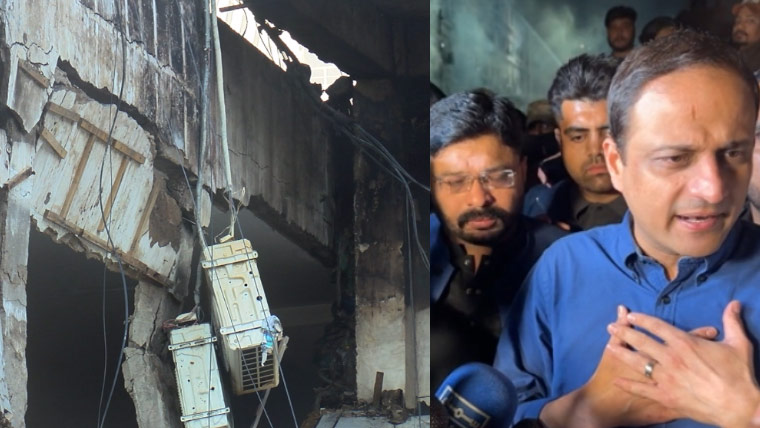 میئرکراچی کا رات گئے گل پلازہ کادورہ، ریسکیو کاموں کا جائزہ، آپریشن مزید تیز کرنیکی ہدایت