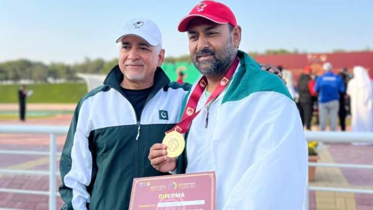 پاکستان نے تاریخ میں پہلی مرتبہ ایشین شاٹ گن چیمپئن شپ میں سونے کا تمغہ حاصل کر لیا