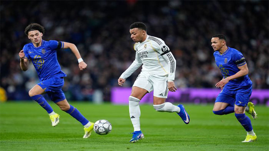 Mbappe, Vinicius help Real Madrid thrash Monaco in Champions League