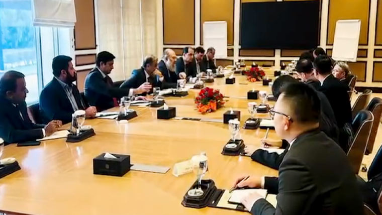 جام کمال سے چینی سفیر کی ملاقات، دو طرفہ تجارتی روابط مضبوط بنانے پر اتفاق