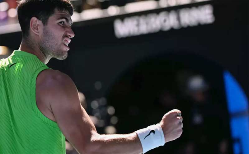 Alcaraz says no pressure to be 'good ambassador' for tennis