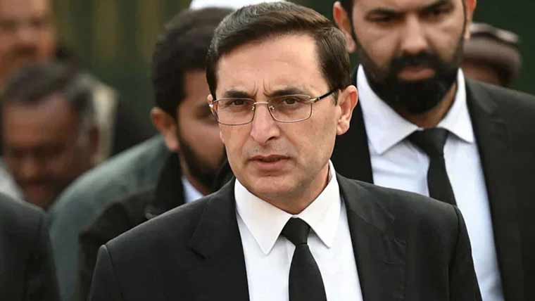 مخالفین کے ساتھ کوئی دشمنی نہیں، بہتر ہے صلح صفائی ہو: بیرسٹر گوہر