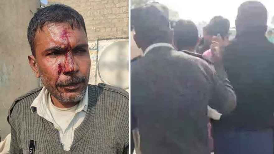 Policeman assaulted for checking helmet in Depalpur