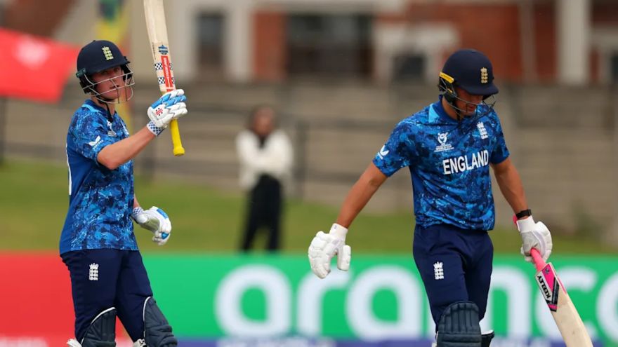 England Under-19s crush Scotland by 252 runs as Ben Mayes dazzles with 191