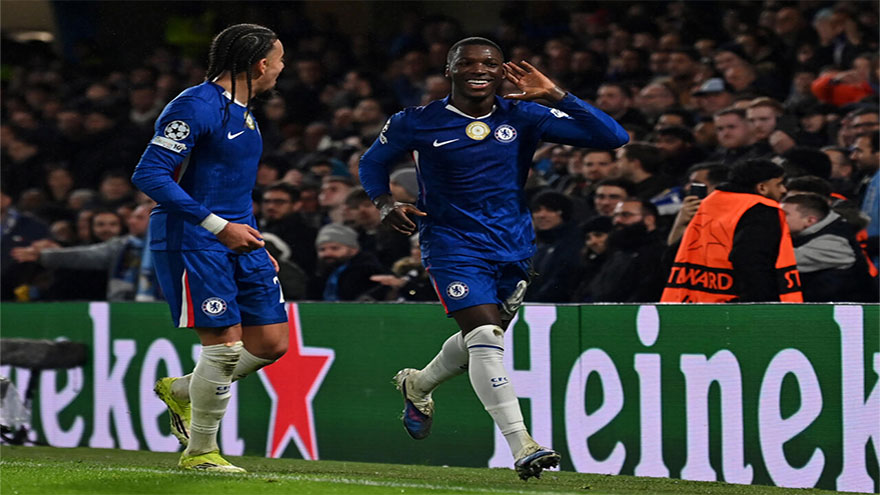 Caicedo strikes late as Chelsea end Pafos resistance