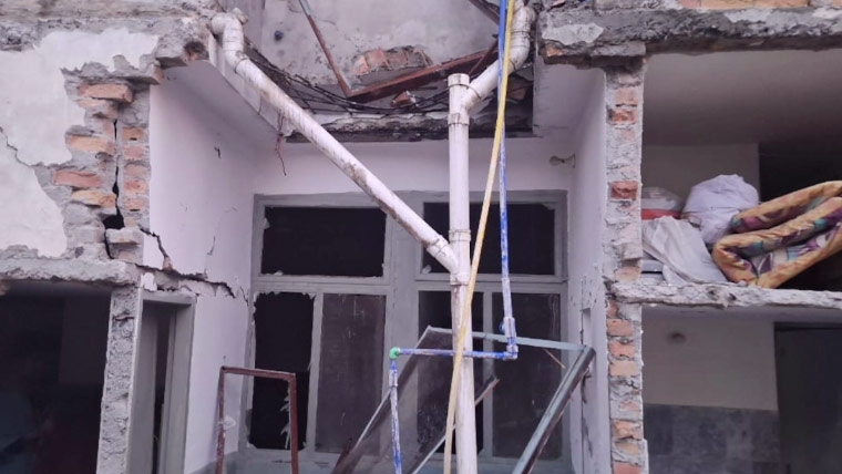 اسلام آباد: گھر میں گیس لیکج دھماکا، دیوار گرنے سے 5 افراد زخمی