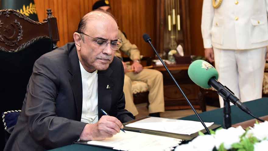 President approves confirmation, extension of high courts additional judges