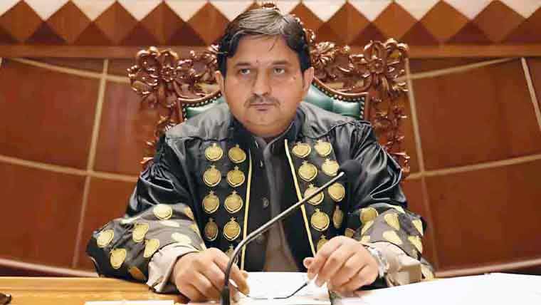 قائم مقام گورنر ملک محمد احمد خان نے پنجاب اسمبلی کا اجلاس طلب کر لیا