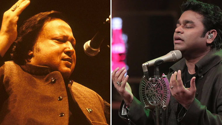 نصرت فتح علی خان سے ملاقات میری منزل تھی، یہ غیبی مدد جیسا لمحہ تھا: اے آر رحمان