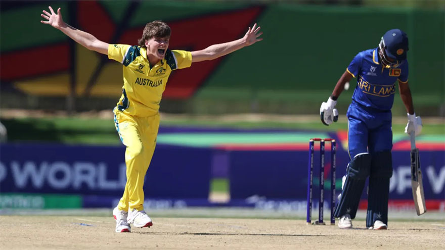U19 WC: Australia top Group A after bowling SL out for 58