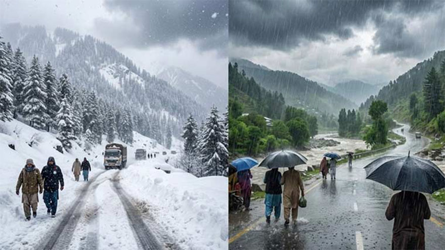 PDMA issues alert as rain, snowfall forecast for KP