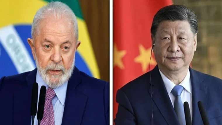 چینی صدر کا برازیل کے ہم منصب سے رابطہ، دو طرفہ تعلقات کو فروغ دینے پر اتفاق