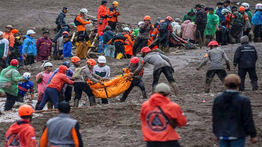 Seven dead, 82 missing in Indonesian landslide, disaster agency says