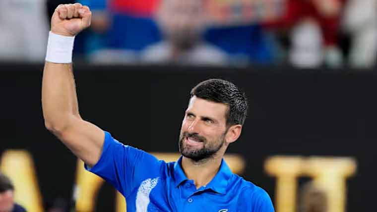 ٹینس سٹار نواک جوکووچ نے بڑا اعزاز اپنے نام کر لیا