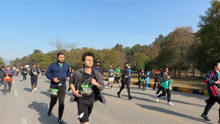 اسلام آباد میراتھن اختتام پذیر، غیر ملکی رنرز کی بھرپور شرکت